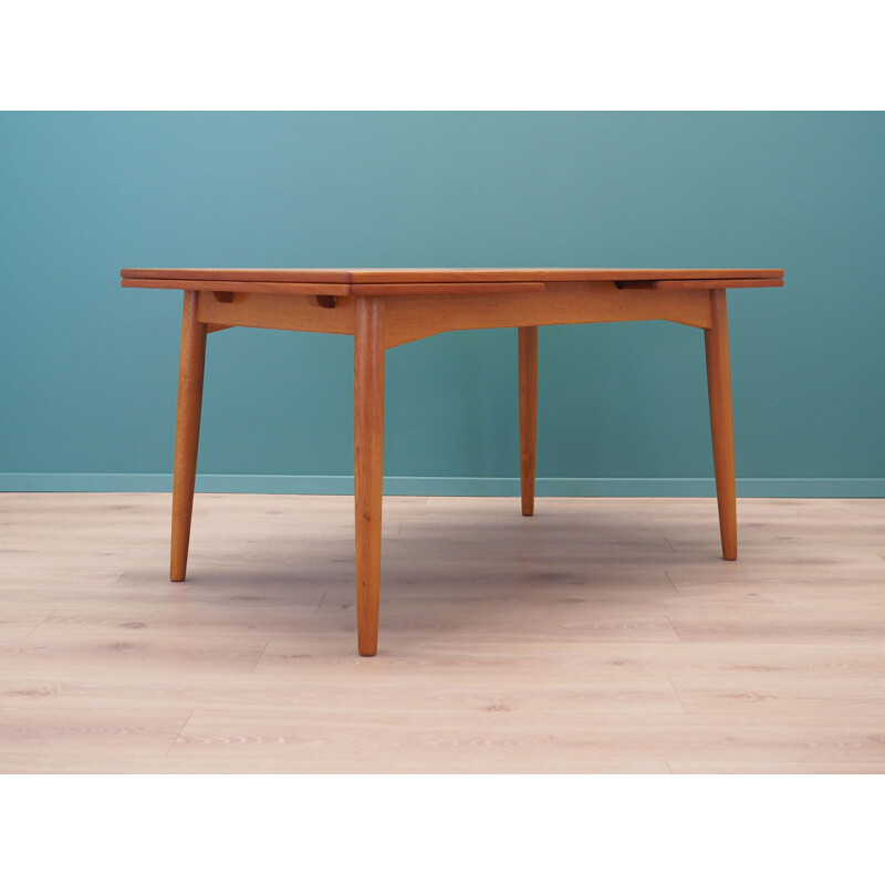 Vintage teak table Omann Jun, Danish 1970