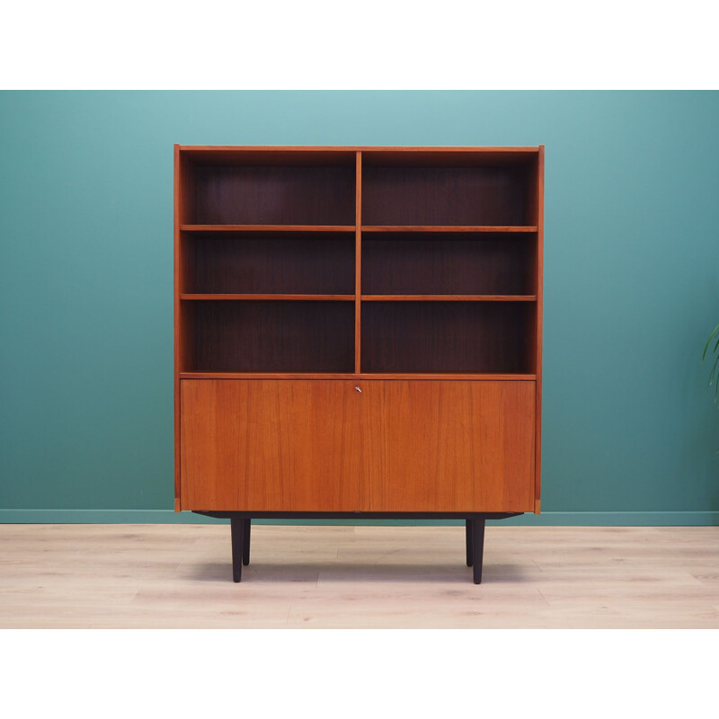 Vintage teak bookcase Brouer, Danish 1960