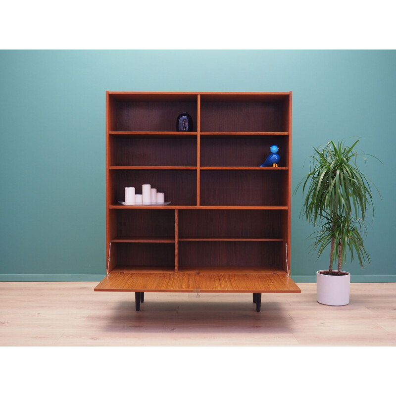 Vintage teak bookcase Brouer, Danish 1960