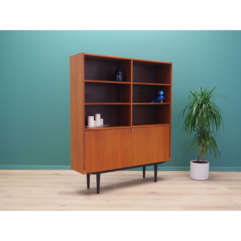 Vintage teak bookcase Brouer, Danish 1960