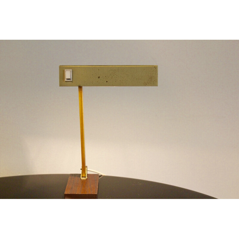 Pfäffle-Leuchten Schwenningen desk lamp in brass - 1950s