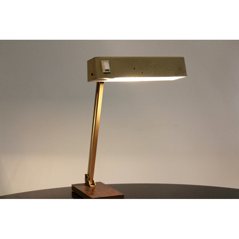 Pfäffle-Leuchten Schwenningen desk lamp in brass - 1950s