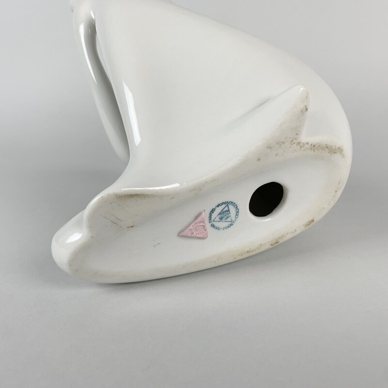 Vintage porcelain sculpture by Jitka Forejtova for Royal Dux, Czechoslovakia