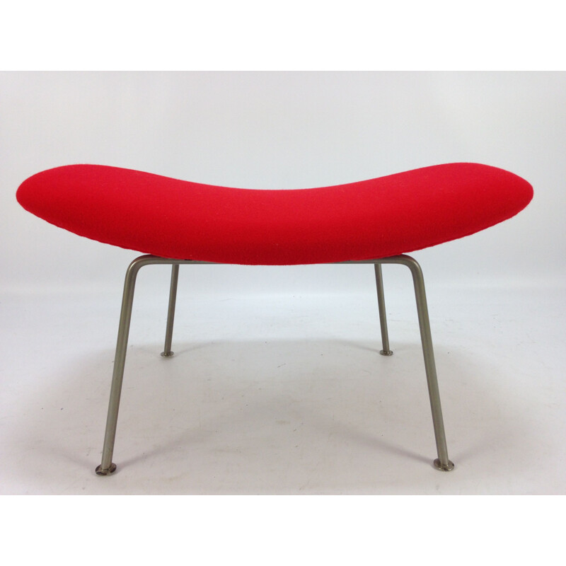 Sillón vintage Oyster con otomana de Pierre Paulin para Artifort, 1965