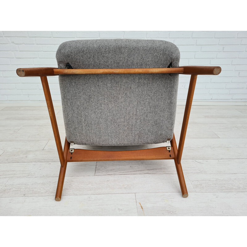 Fauteuil vintage modèle Kontour, Alf Svensson, Danemark 1970