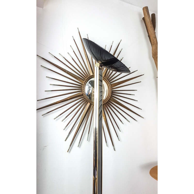 Vintage halogen floor lamp Relco, Italy 1970