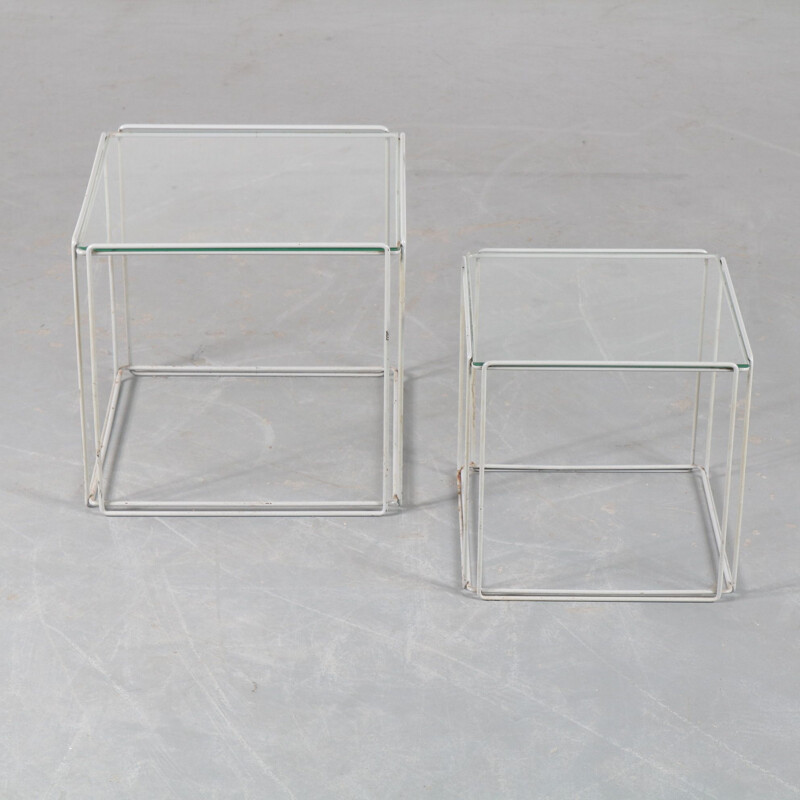 Vintage nesting tables by Max Sauze, France 1960