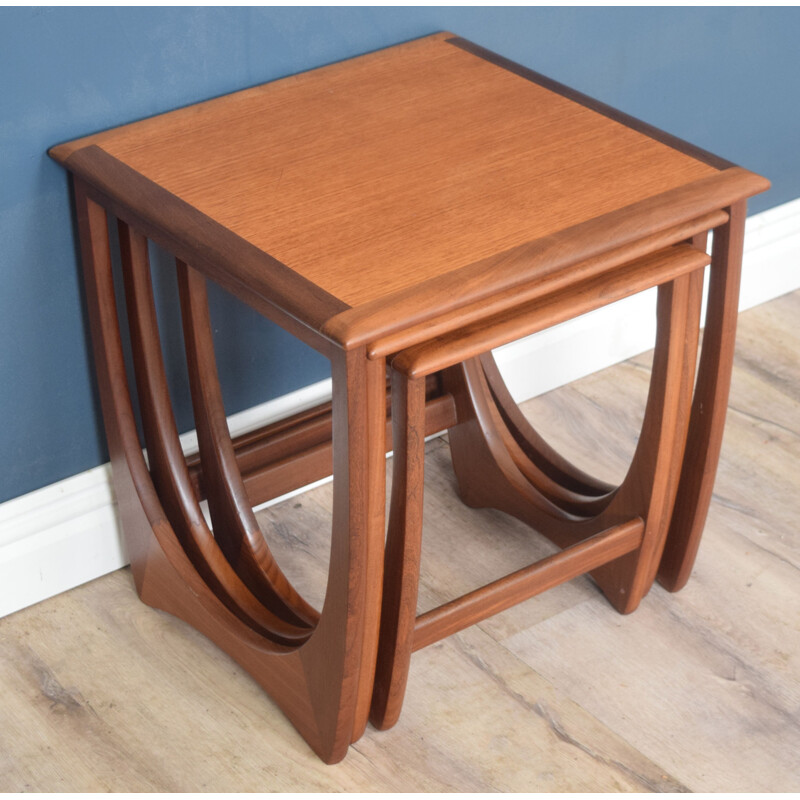 Vintage Fresco teak nesting tables G Plan 1960