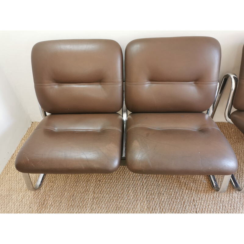 Pair of sofas bi vintage place Strafor 1970