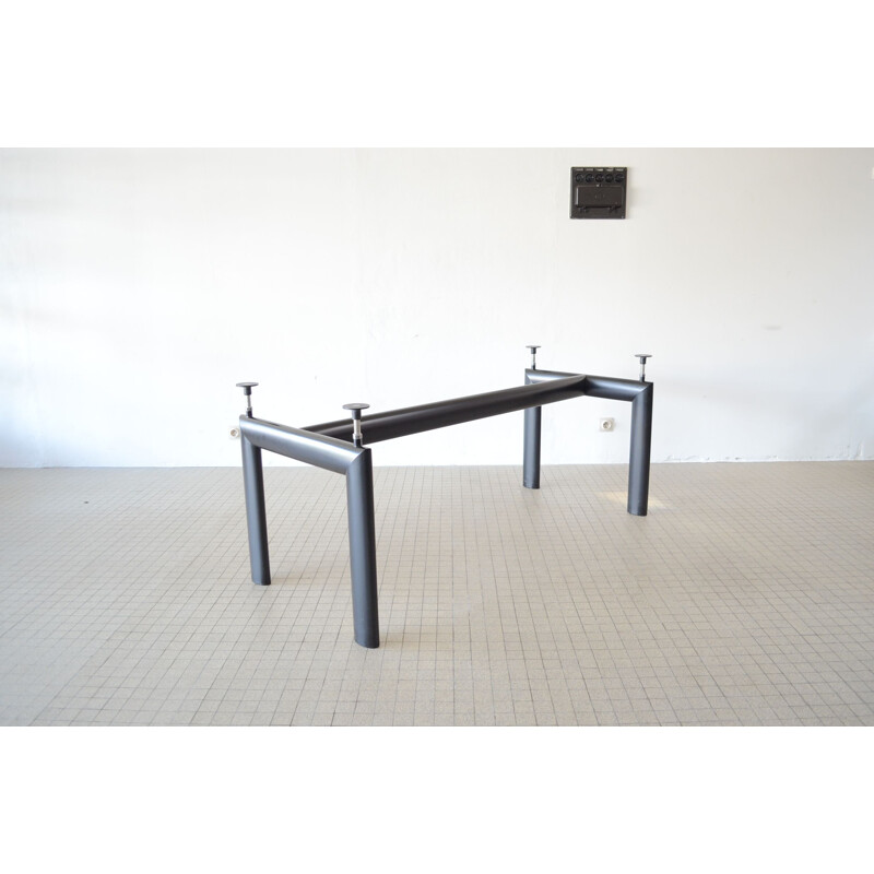 Vintage Cassina LC6 dining table by Le Corbusier Bauhaus 1928