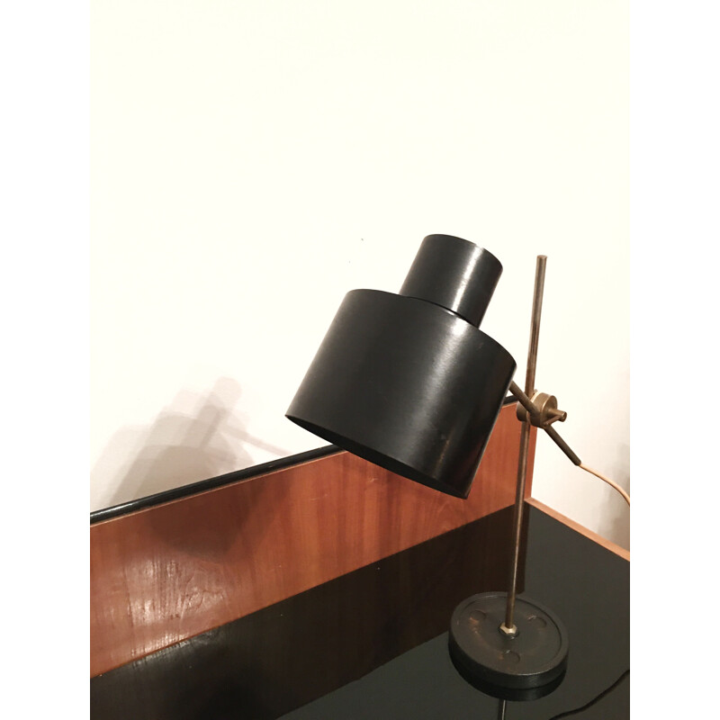 Vintage metal and bakelite lamp by Jan Suchan for Elektrosvit, 1960