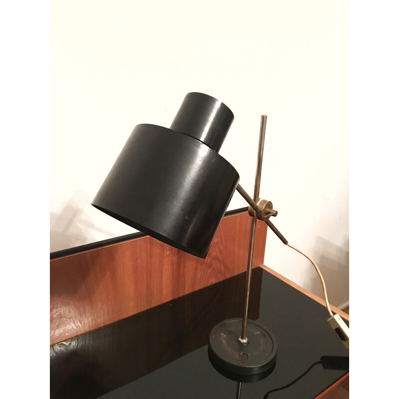 Vintage metal and bakelite lamp by Jan Suchan for Elektrosvit, 1960