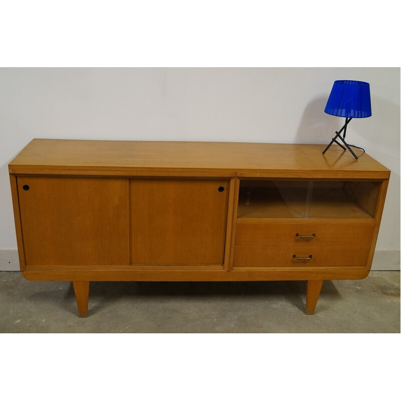 Sideboard blond wood vintage - 50s