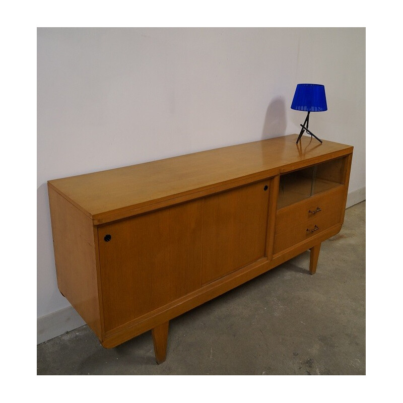 Sideboard blond wood vintage - 50s