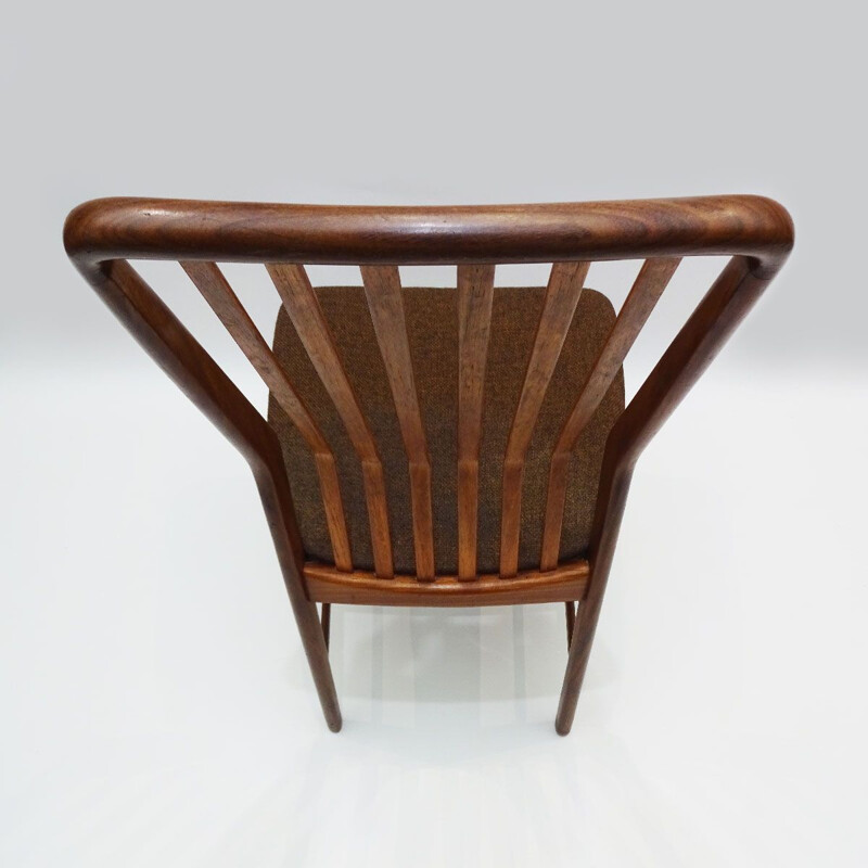Vintage chair in walnut and teak from Svend Aage Madsen 1950
