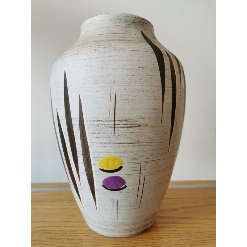 Vintage ceramic vase, Germany 1960