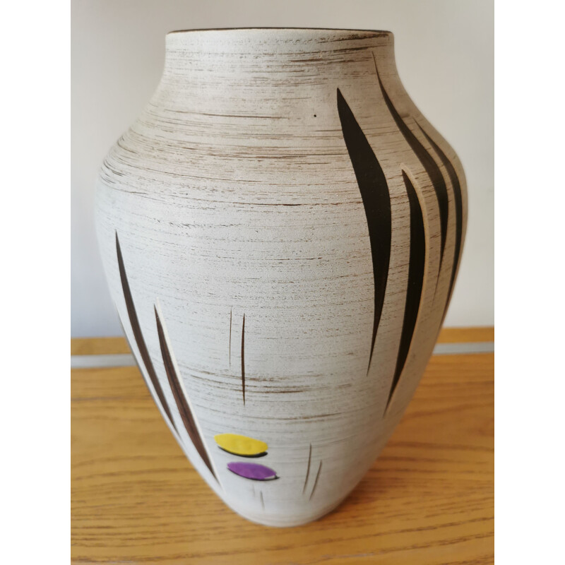 Vintage ceramic vase, Germany 1960