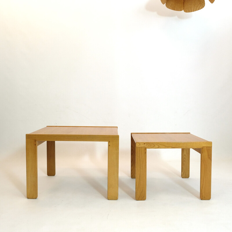 Vintage nesting tables Afra and Tobia Scarpa, 1965