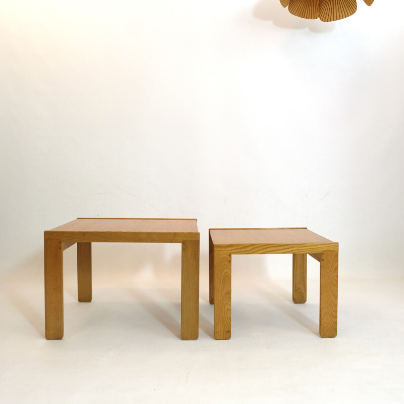 Vintage nesting tables Afra and Tobia Scarpa, 1965