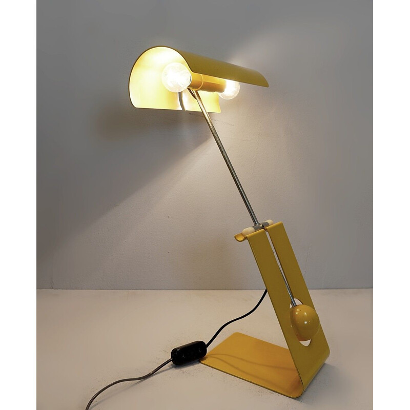 Lampe de Bureau vintage Picchio Woodpecker par Mauro Martini pour Fratelli Martini, 1970
