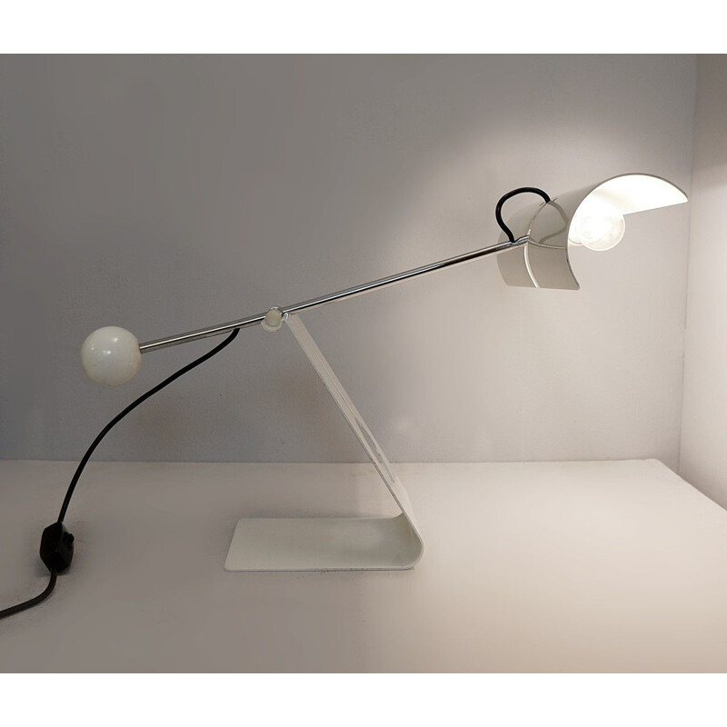 Vintage Desk Lamp By Mauro Martini For Fratelli Martini, Picchio Woodpecker 1970s