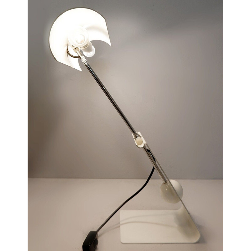 Vintage Desk Lamp By Mauro Martini For Fratelli Martini, Picchio Woodpecker 1970s