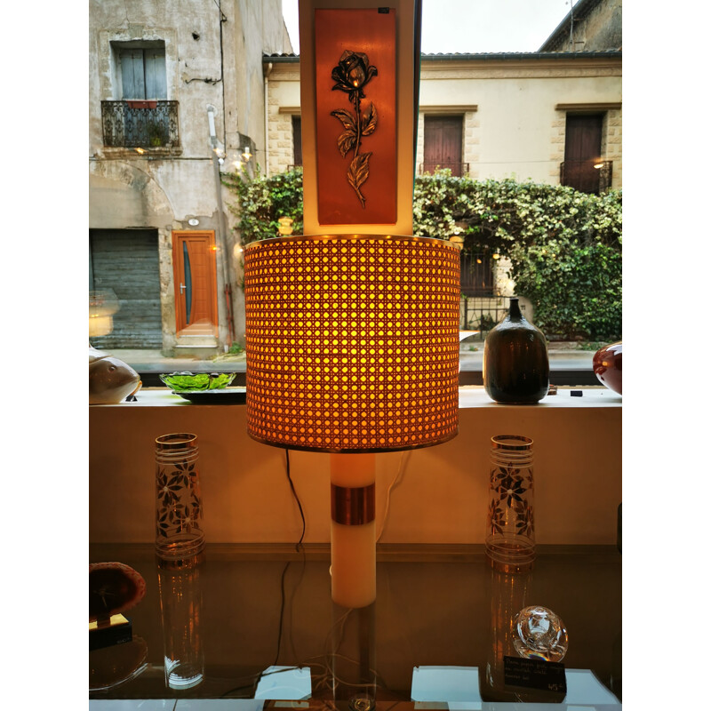 Lampe de Table XXL vintage italienne 1970