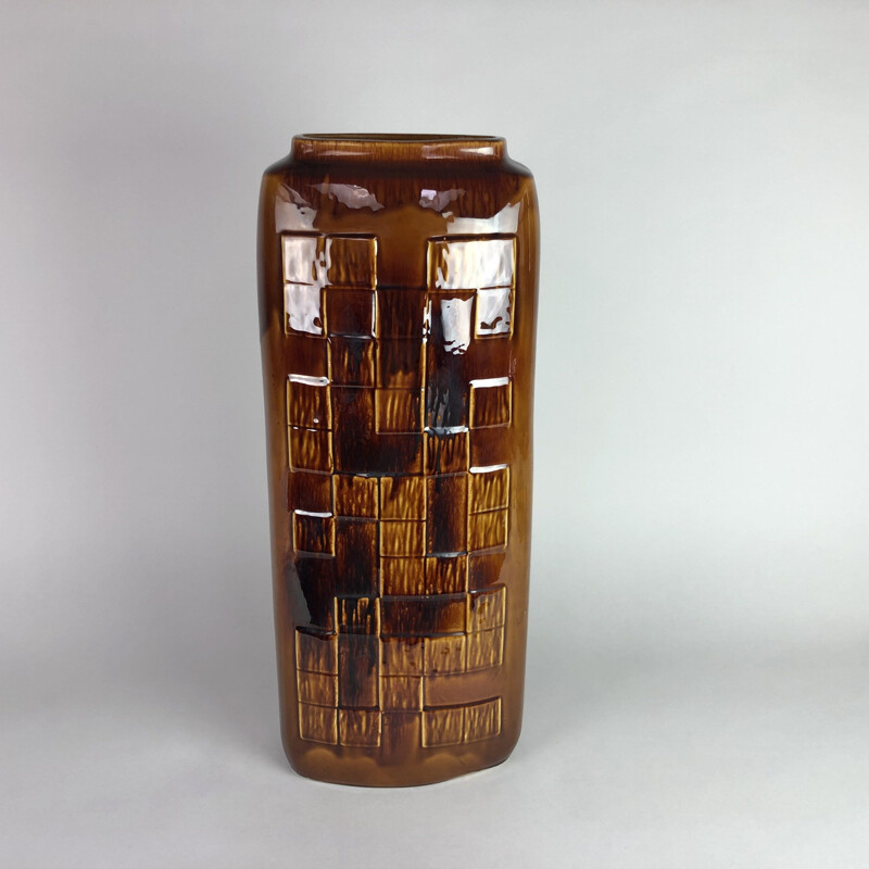 Large Heavy Vintage Floor Vase, 1960s