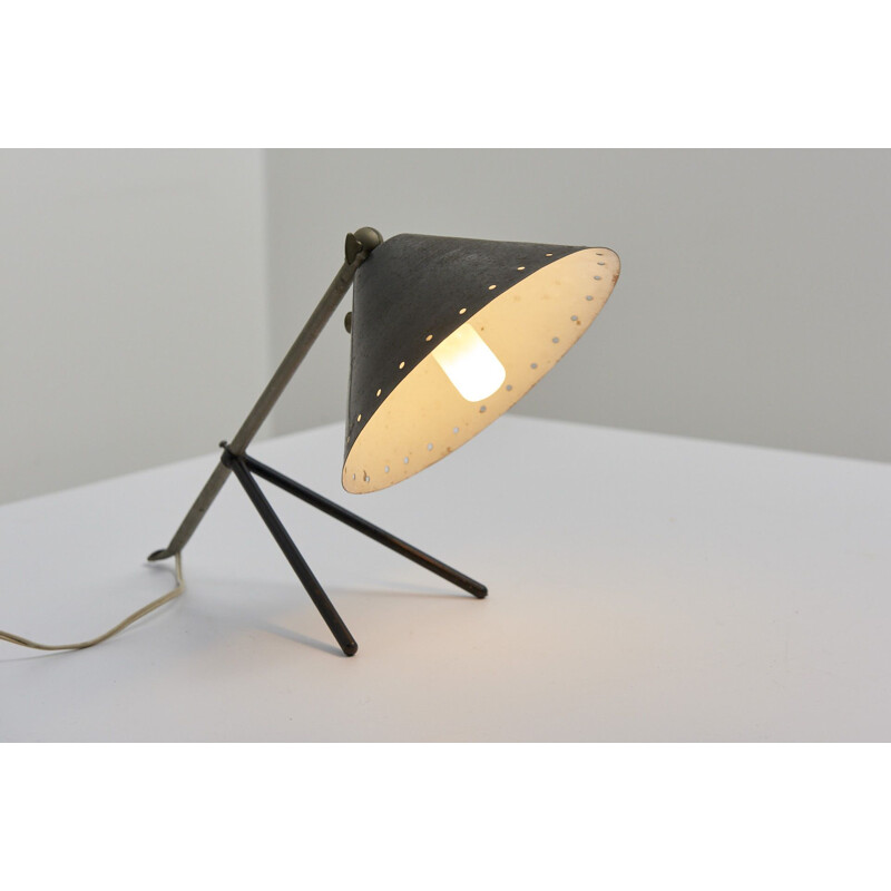 Vintage 'Pinocchio' Table Lamp by Herman Busquet for Hala Zeist, Netherlands 1950s