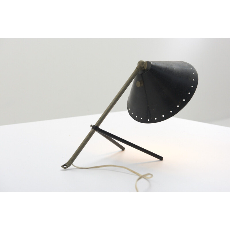 Vintage 'Pinocchio' Table Lamp by Herman Busquet for Hala Zeist, Netherlands 1950s