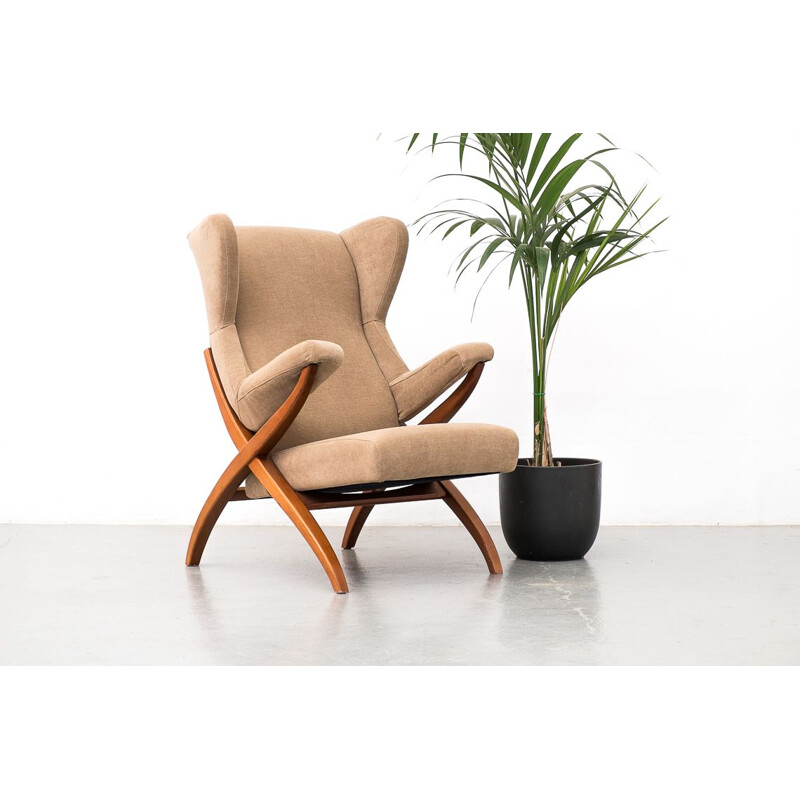 Fauteuil vintage Fiorenza de Franco Albini pour Arflex 1952