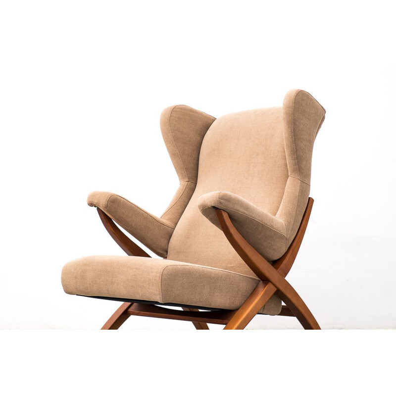 Vintage Armchair Fiorenza by Franco Albini for Arflex 1952