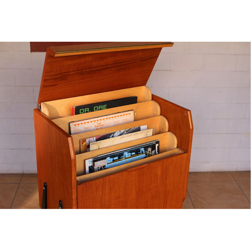 Vintage vinyl highboard 1960