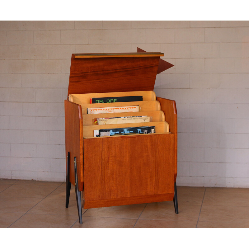 Vintage vinyl highboard 1960