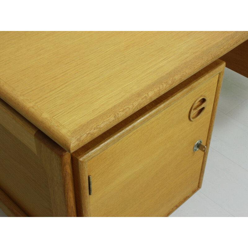 Mid-century Danish oakwood desk - 1960s