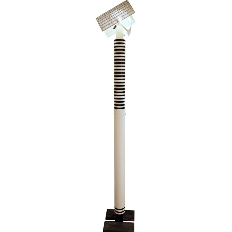 Vintage floor lamp "Shogun Terra" By Mario Botta For Artemide, Italy 1980