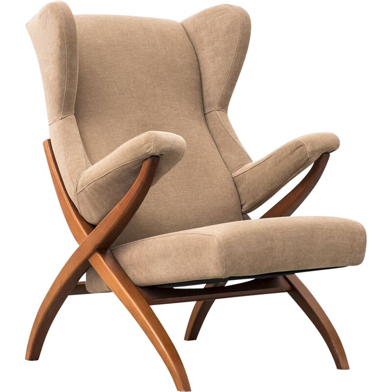 Vintage Armchair Fiorenza by Franco Albini for Arflex 1952