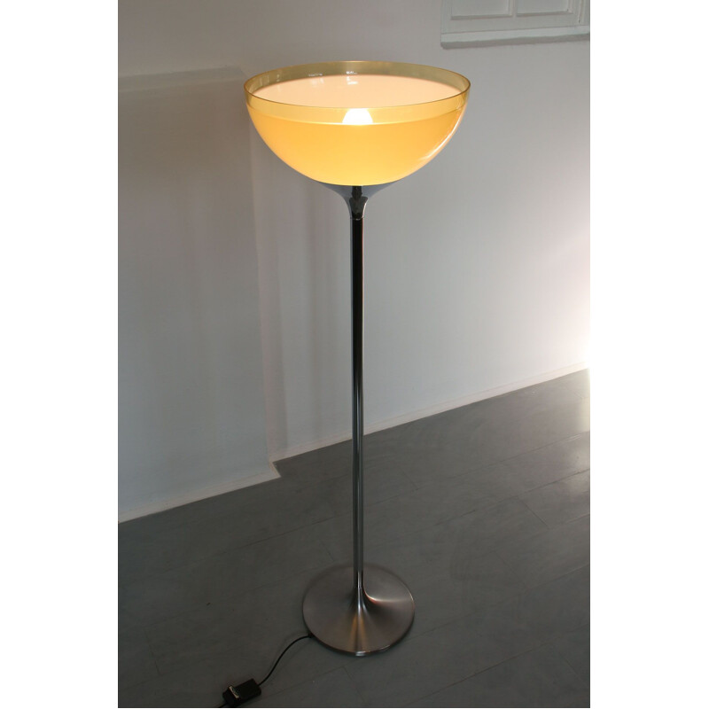 Vintage floor lamp by Franco Bresciani for Guzzini, Italy