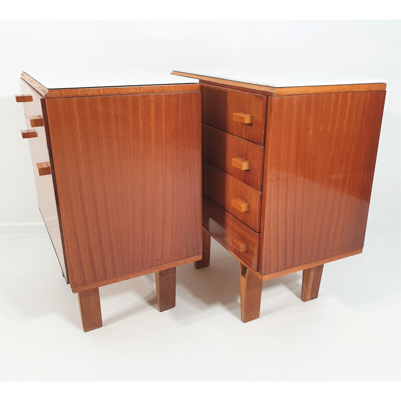 Pair of vintage night tables 1970