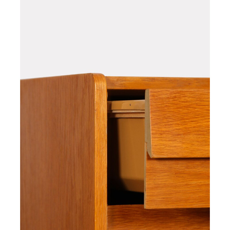 Vintage wooden chest of drawers by Jiri Jiroutek, model U-453 1960