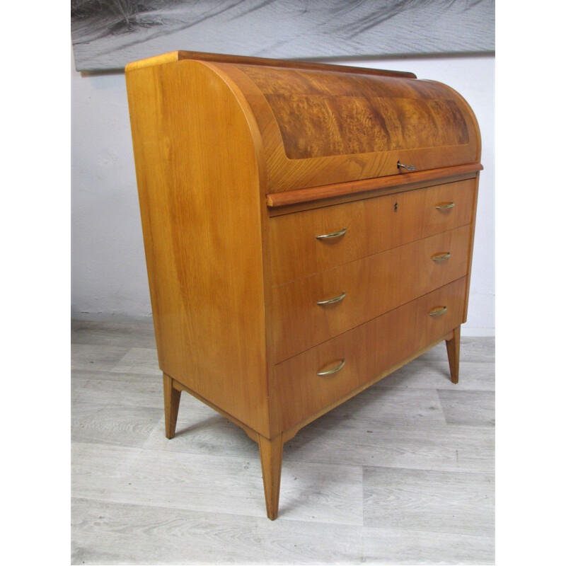 Vintage Secretary Desk, 1950s