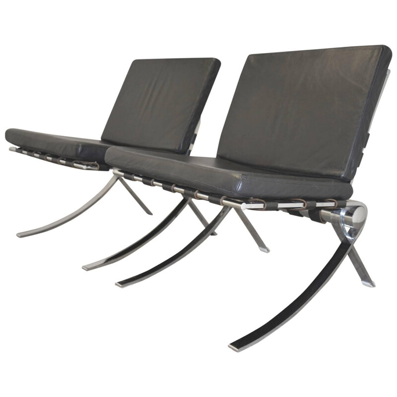 Pair of Strässle "Padaro" lounge chairs, Paul TUTTLE - 1960s