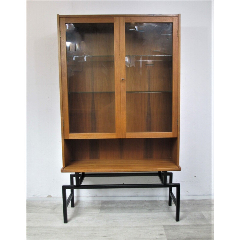 Vintage bookcase Vitrine Scandinavian 1970s