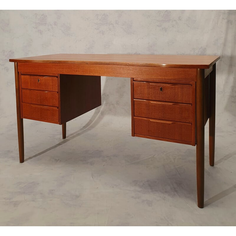 Vintage Teak  Ejsing Møbler Desk Scandinavian 1960