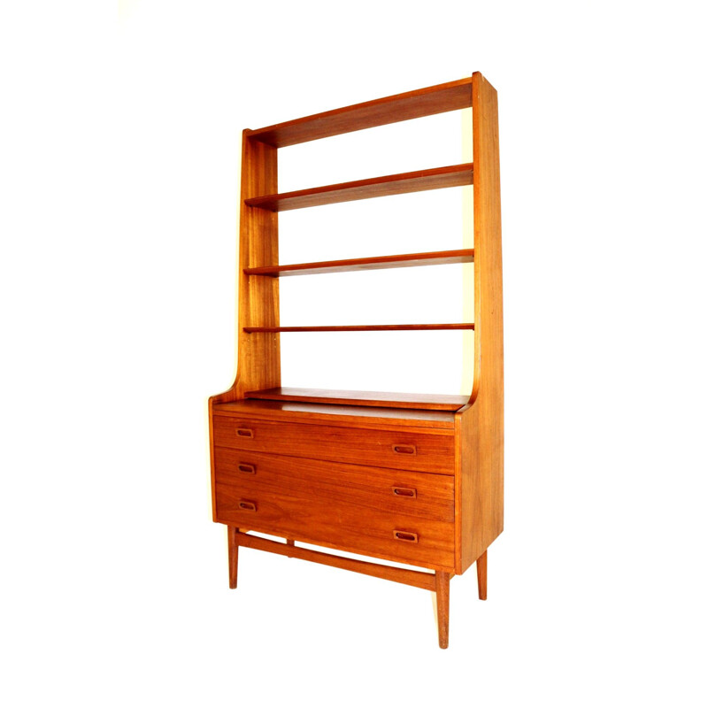 Scrivania vintage in teak, Danimarca 1960