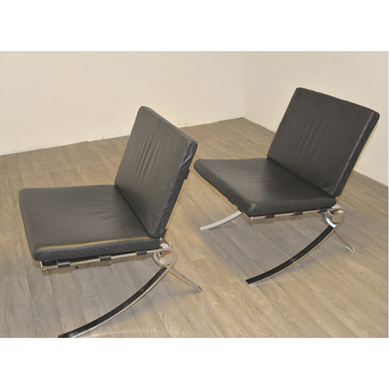 Pair of Strässle "Padaro" lounge chairs, Paul TUTTLE - 1960s