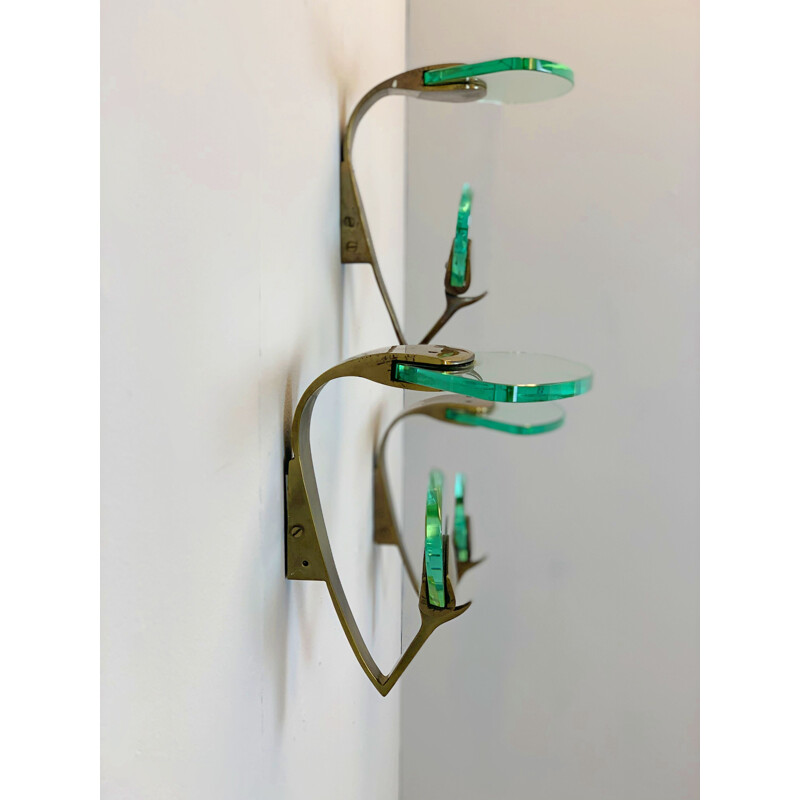 Vintage coat rack model 1771 by Max Ingrand for Fontana Arte 1960