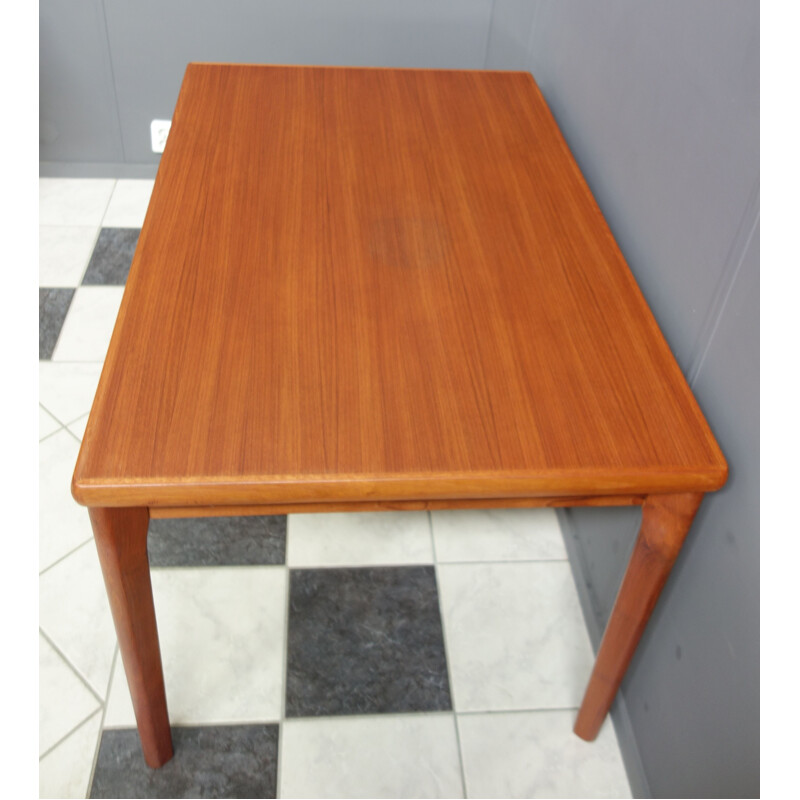 Vintage teak dining table Danish 1960s