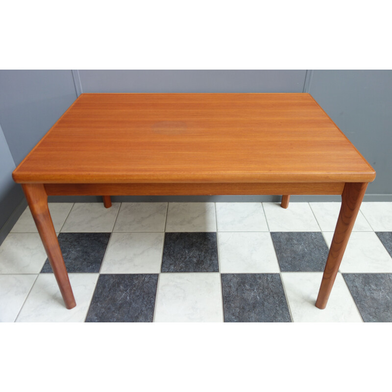 Vintage teak dining table Danish 1960s