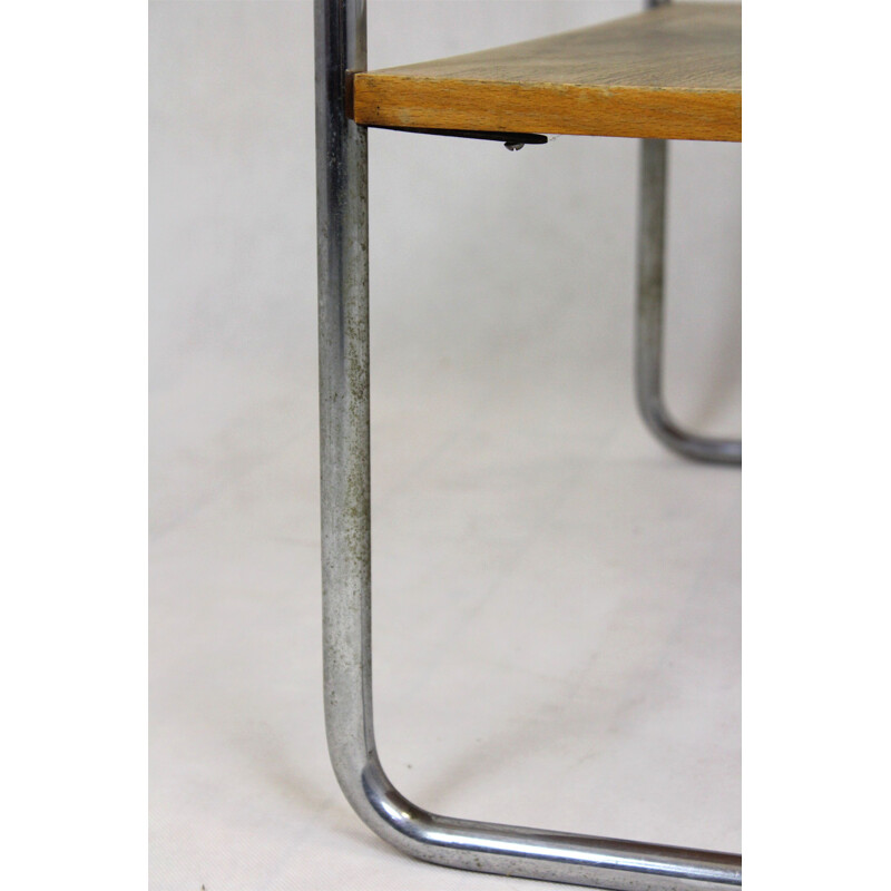 Vintage  B12 Console Table by Marcel Breuer, Art Deco 1940s